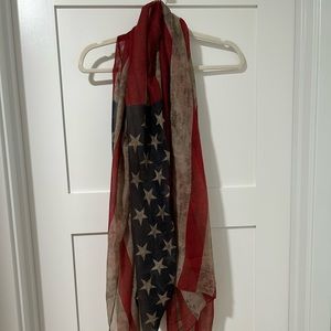 American Flag Scarf